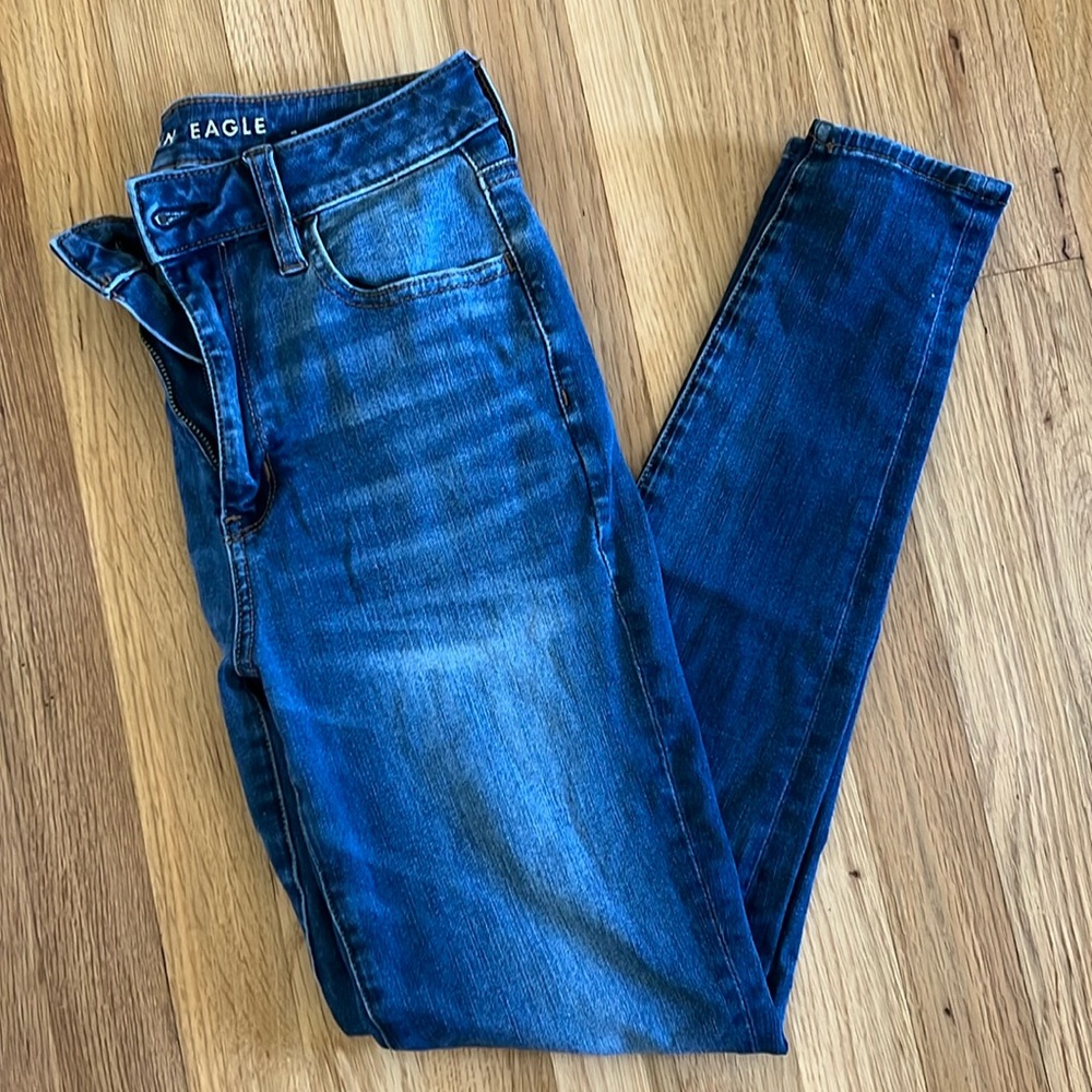 American Eagle Super Hi-Rise Jegging